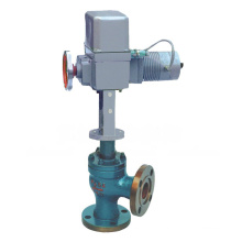 Electric Actuated Angle Type Single Seat Flow Control Valve (GZDLS)